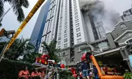 Baru 15 Menit Masuk Gedung, Pekerja Retail di Apartemen Mediterania Jakbar Beberkan Awal Mula Insiden Kebakaran