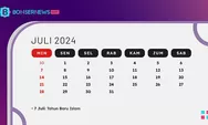 Jadwal Tanggal Merah dan Hari Libur di Bulan Juli 2024: Yang Perlu Kamu Tahu