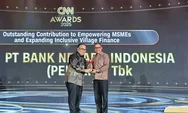 BNI Raih Penghargaan atas Komitmen Ciptakan Ekonomi Hijau dan Inklusif