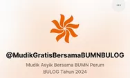 Cuma Perlu KTP, Ini Cara Daftar Mudik Gratis 2024 dari Bulog