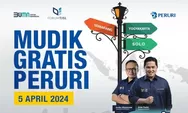 Mudik Gratis Peruri 2024 Dibuka, Cek Cara Daftar, Jadwal Keberangkatan dan Syarat