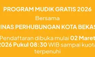 Baru Dibuka ! Cek Syarat Mudik Gratis Dishub Bekasi 2026 dan Ketentuan Cara Daftar di Link mudikbareng.karcisku.id