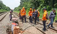 KAI Daop 3 Cirebon Tingkatkan Keselamatan Jalur di 10 Titik Rawan Banjir dan Tanah Labil