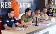 Polres Banggai Gelar Konferensi Pers Kasus Korupsi Dana Penyertaan Modal Pemda Banggai Tahun 2019