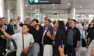 Usai Putusan MK, Pulang ke Palu Anwar Hafid Disambut Meriah Pendukung di Bandara Sis Aljufri