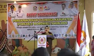 Wabup Iriane Iliyas Resmi Buka Rakor PORKAB II Morowali 2025: Siapkan Atlet Menuju Porprov X Sulteng