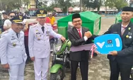 HUT ke-80 RI, PT Vale Serahkan Kendaraan Sampah untuk Kolaka