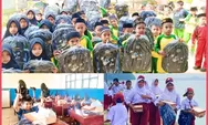 Peduli Pendidikan di Morowali Utara, PT GNI Bagikan Ratusan Sepatu dan Tas Sekolah