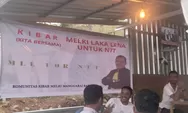 Diskusi Figur MLL Mengisi Acara Deklarasi Komunitas KIBAR Dukung Melkiades Gubernur NTT