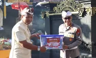 Hari Raya Galungan dan Kuningan, Kapolresta Banyuwangi Bersama Umat Hindu Rajut Kerukunan