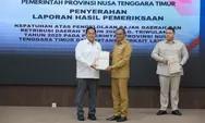Penyerahan LHP Kepatuhan Pengelolaan Pajak dan Retribusi Daerah, Wagub NTT Tegaskan Komitmen Perbaikan Tata Kelola Keuangan
