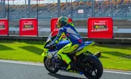 Tidak Hanya Pantau Tim, Valentino Rossi Pamer Aksi dan Berikan Pujian Saat di Sirkuit Mandalika