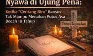 Nyawa di Ujung Pena: Ketika "Centang Biru" Bansos Tak Mampu Menahan Putus Asa Bocah 10 Tahun