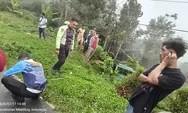 Sopir Mengantuk, Mobil Masuk Jurang di Roe Cunco Lolos Mbeliling 
