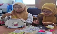Ramadan Jadi Ruang Kreatif: Staf Dinas di Kabupaten Solok Asah Keterampilan Sulaman Demi UMKM Naik Kelas