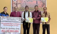 Solidaritas dari Katedral Ruteng: Bantuan Mengalir untuk Pembangunan Gereja dan Umat di Momen Paskah