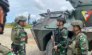 TNI Perkuat Pengamanan di PT Freeport Pasca Serangan KKB, Panser Anoa Disiagakan