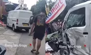 Kronologi Kecelakaan Mobil MBG yang Tabrak Lapak Pedagang Tahu Krispi di Bekasi, Sopir Diduga Banting Setir karena Kaget