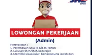 JNE Express Buka Lowongan Admin di Denpasar Bali, Cek Syarat dan Cara Melamar