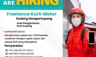 Lowongan Freelance Kurir Motor di Kupang Dibuka, Pendapatan Rp140 Ribu per Hari