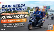 Cari Kerja di Kupang? Anteraja Buka Lowongan Kurir Motor, Gaji Rp140 Ribu per Hari
