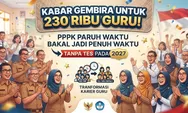 APBN 2027 Disiapkan, 230 Ribu Guru PPPK Paruh Waktu Bakal Diangkat Penuh Waktu