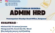 Clandys Bali Buka Lowongan Admin HRD, Lulusan D3/S1 Semua Jurusan Bisa Melamar