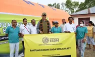 Bukan Cuma Sembako, ESDM Bawa Bantuan Trauma Healing untuk Anak-anak Nagekeo