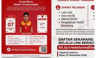Segera Daftar! Lowongan Crew Store Alfamart di Labuan Bajo dan Ruteng Masih Dibuka