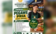 Lulusan SMA/SMK di Ruteng, Merapat! Kharisma Bahari Buka Loker Waiter, Dapat Makan dan Seragam