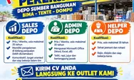 Kesempatan Emas Karier! Depo Sumber Bangunan Buka Lowongan Kerja di Bima, Tente, dan Dompu