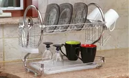 Inilah 7 Inspirasi Model Rak Piring Minimalis, Buat Dapur Jadi Tampak Lebih Rapi