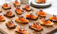 Resep Mudah Canapé, Sajikan Appetizer Lezat Ala Prancis di Meja Makan Anda