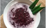 Cocok jadi menu takjil, resep camilan bubur ketan hitam cita rasa creamy dan lezat bikin mood buka puasa nambah