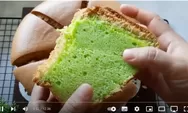 Resep mudah dan gampang chiffon cake pandan, pastinya super lembut dan anti buntet