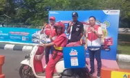 Antisipasi BBM oleh Pertamina di titik Arus Mudik dan Wisata di KM 45 A Ciawi Kabupaten Bogor