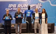 Catet, IPB University adakan IPB RUN HALF MARATHON 2024 sebanyak 3500 pelari pada hari Minggu 