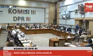 DPR meminta penjelasan terkait kasus Tom Lembong saat membuka rapat dengan Kejaksaan Agung.