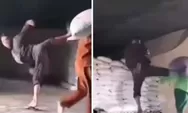 Serasa hidup dijaman penjajahan viral! video pria tendang kuli panggul saat bekerja angkat beras