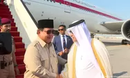 Indonesia Tegaskan Peran Global, Prabowo Bertemu Emir Qatar di Doha