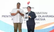Pamit, Dito Yakin Menpora Erick Thohir Akan Tingkatkan Prestasi Pemuda dan Olahraga Hingga Global 