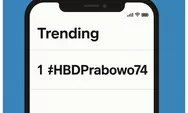 Ulang Tahun Prabowo ke-74 Jadi Trending, Media Sosial Penuh Ucapan Hangat