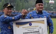Pemkab Bersama Bupati Bogor Raih Penghargaan dari BKN atas Keberhasilan Manajemen ASN