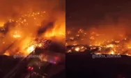 Viral! Kebakaran Gudang dan Bedeng di Legian Bali, Api Merembet ke Rumah Semi Permanen