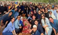 Alasan Rekan Artis Kompak Pakai Baju Biru di Pemakaman Vidi Aldiano