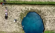 Fenomena Sinkhole di Limapuluh Kota Jadi Perhatian Publik, Polisi Pasang Garis Pengaman di Area Persawahan