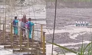 Akses Terputus Pascabanjir, Anak-Anak di Aceh Tengah Terpaksa Seberangi Jembatan Rusak dan Sungai