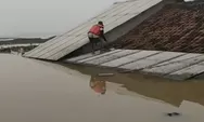 Banjir Parah Rendam Telukjambe Karawang, Rumah Panggung KDM hingga Sekolah Terendam Lebih 3 Meter