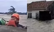 Banjir Besar Genangi Perumahan Sukawangi Bekasi, Permukiman Warga Bak Lautan