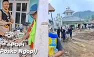 Humanis di Tengah Bencana : Posko Ngopi Jadi Tempat Relawan Isi Energi di Purbalingga